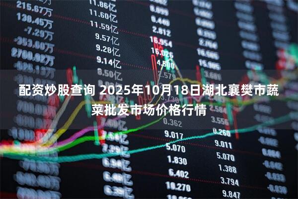 配资炒股查询 2025年10月18日湖北襄樊市蔬菜批发市场价格行情